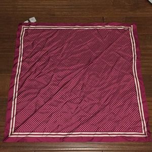 Lands End silk scarf